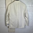 Nautica Men s Modern-fit Seasonal Cotton Stretch Suit Solid Cream 42r 36w  395