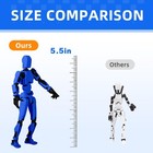 4 Packs Dummy13 Action Figure Set  3d Printed Actionfigure Toy Gifts For Kids  D