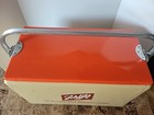  vtg  1950s Schlitz Beer Cronstroms Metal Beer Cooler Cans Bottles Man Cave Wis