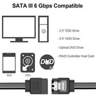 10x 15  Sata 3 0 Cable Sata3 Iii 6gb s Right Angle 90 Degree Ssd Hdd Hard Drive