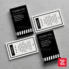 500 Thank You For Your Purchase Seller Business Cards 16pt Uv Gloss Or Matte