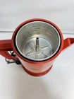 Vintage Regal Poly Perk Atomic Poppy Red 4-8 Cup Coffee Percolator Maker Mcm