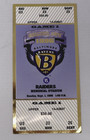 Lot Of 2 Baltimore Ravens 1st Inaugural Game final Memorial Stadium Game Ticket