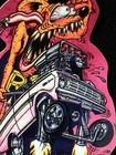 Rat Fink Hot Rod Sticker    pink Nova    2 3 8 X 3 1 2    