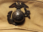 1920 s Usmc Marine Corps Khaki Hat W Early Ega Named