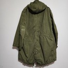 Vintage M-1951 Fishtail Parka Shell Og 107 Korean War Us Army Military Jacket 