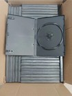 Lot Of 100 Used Empty Black Dvd Single Disc Cases