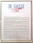 100 De Gaulle Posters Portfolio Complete Cirip Alain Gesgon France History