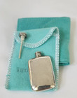 Vintage Tiffany   Co   925 Sterling Silver Travel Mini Perfume Bottle Flask