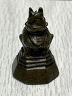 Antique Burmese Bronze Beast Opium Weight 81 8g