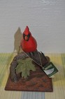 Lou Schifferl  midwest Of Cannon Falls  7 l X 6 t Cardinal  bird Figurine W tag