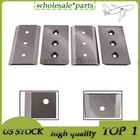 Fits Morbark 100 200 290 2060d Brush Chipper Blades Knives 4 Pcs 900-9900-02