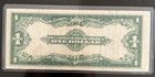 1923  1 Silver Certificate Large Size Horse Blanket Blue Seal Note Currency