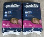 Goodnites Girls  Bedwetting Nighttime Underwear Xl 28 Total 95-140 Lb Size 14-20