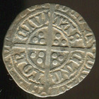 1485-1509 Great Britain England Henry Vii Half Groat Circulated Free Shipping