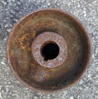 Vintage Industrial Cast Iron Wheel Old Cart Machinery Wheel As Is