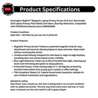 Kensington Magpro Magnetic Laptop Privacy Screen 15 6  Removable 16 9 Anti-glare