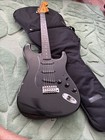 Vintage Fender 1977 Stratocaster Black Made In Usa  Electric Guitar
