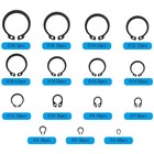 350 Pcs Retaining Rings  Snap Rings Assortment Kit  Circlips Snap External Retai