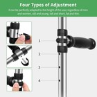 Adjustab Underarm Crutches  Height Adjustable With Hidden Spring Shock Absorbers