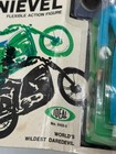 1972 Evel Knievel Blue Jumpsuit King Of The Stuntmen Moc Vintage Ideal Figure