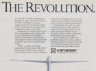 Vintage 1989 Canadair Bombardier Jet Aircraft Print Ad