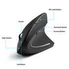Ergonomic Mouse Optical Vertical Mice 6 Keys Usb Wireless 2 4ghz 1200dpi For Pc