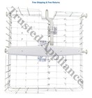 99002993 Whirlpool Amana Maytag Dishwasher Upper Dish Rack Spray Arm 99002624