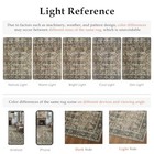 Brown Runner Rug 2x8 Vintage Area Carpet Hallway Long Indoor Kitchen Washable 