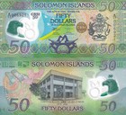 Solomon Islands 50 Dollars 2026 P New Polymer Commemorative Jubilee Lot 3 Unc