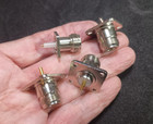 Qty 4  Ug58a u Misc Panel Mount N-type Female Jack 4-hole Solder  see Photos 