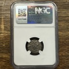 Silver - Ancient India Jital - Bull   Horseman - Ngc Genuine  3