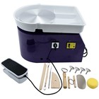 25cm 9 84   350w Electric Pottery Wheel Machine Ceramic Clay Art Craft Diy Qme