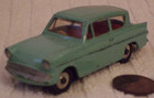Dinky Vintage  rare  Model  ford Anglia  Cat No 155 used very Clean Condition