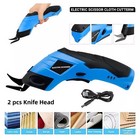 Electric Scissors Automatic Shears Cutter For Leather Carpet Cardboard 10000rpm