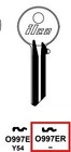 5x Ilco O997er Key Blanks Yale Compatible Nickel Plated