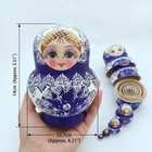 10-layer Russian Nesting Dolls  Handcrafted Satin Wood Matryoshka Dolls For Kids