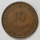 1959 Portuguese India 10 Centavos Coin