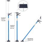 Drywall Support Pole Steel Telescopic 3rd Hand Support System 4 Pack W carry Bag