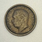 1885 Portugal 5 Reis Km 525 Bronze Luis I Lisbon Mint World Coin F Fine