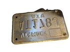2004 Vermont Atv License Plate Vt At178j Red And White
