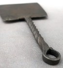 Signed Wrought Iron Spatula Peel 18th Century