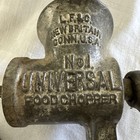 Vtg Antique Universal No  1 Meat Grinder 8    Handle Cast Iron Food Chopper Mincer
