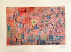 Paul Klee Lithograph Coa Original Numbered 175 Certified -le corbusier