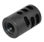 Black Aluminum Gen 2 Ruger Mark Iv 22 45 1 2 x28 Tpi Muzzle Brake  22lr