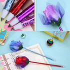 4pcscute Rose Flower Ballpoint Ball Pens Office School Supply Stationery Gifts