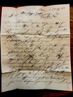 1827 Stampless Folded Letter From Grotzen To Dornbirn  Serifed Script