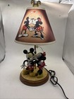 Disney Bradford Limited Edition Mickey   Minnie Sweethearts Lamp Broken Tail