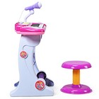 Topbuy 37 Keys Kids Piano Electronic Keyboard Musical Toy W  Microphone   Stool