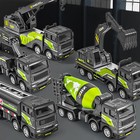 Car Truck Excavator Crane Excavator Construction Engineering Vehicle Kid Toys